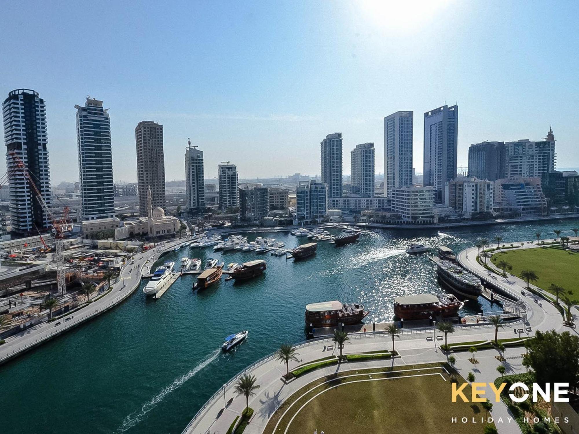Sophisticated One Bedroom With Full Marina View Dubaj Exteriér fotografie